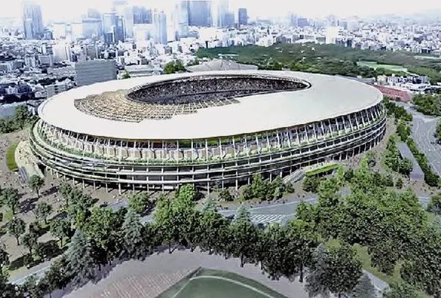 解体された国立競技場を観て悲しみにふける！を改め、建設されていく新国立競技場を観てワクワクする！
