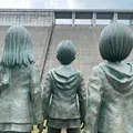 日田 進撃の巨人 大山ダム銅像の写真_1342392