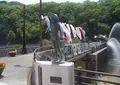 ゆ〜らぎ橋鷺の大噴水の写真_711617