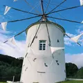 オリーブ公園 ギリシャ風車の写真_199846