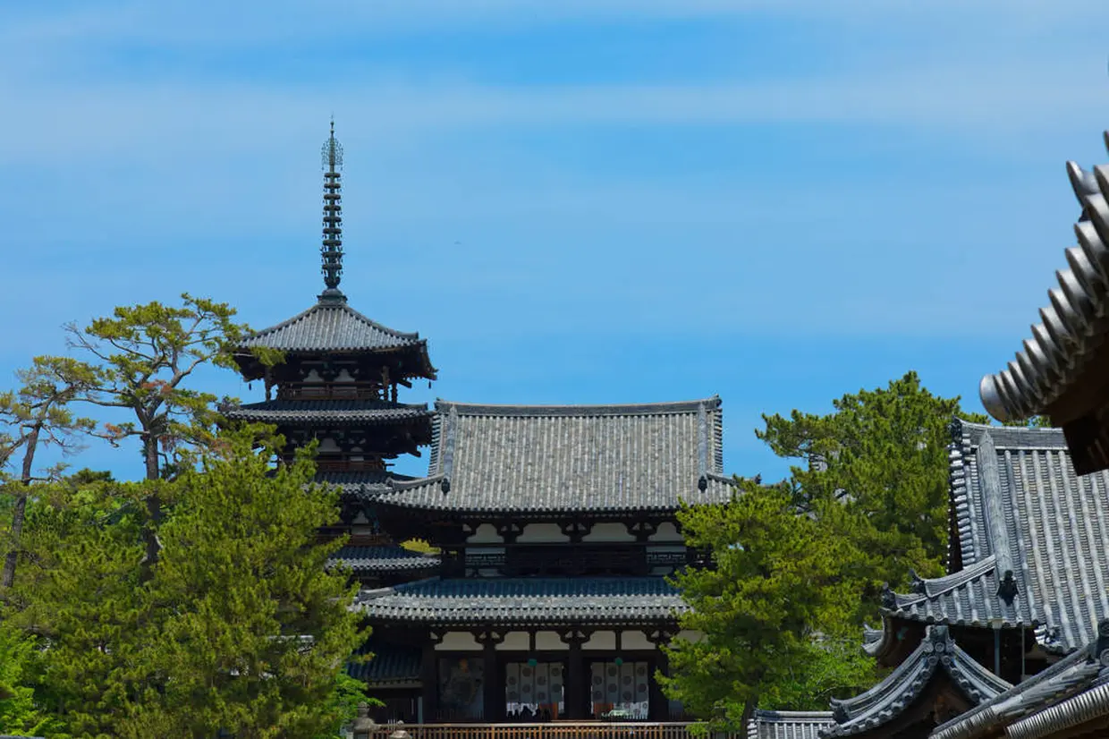奈良は京都よりも古い歴史ある建築物