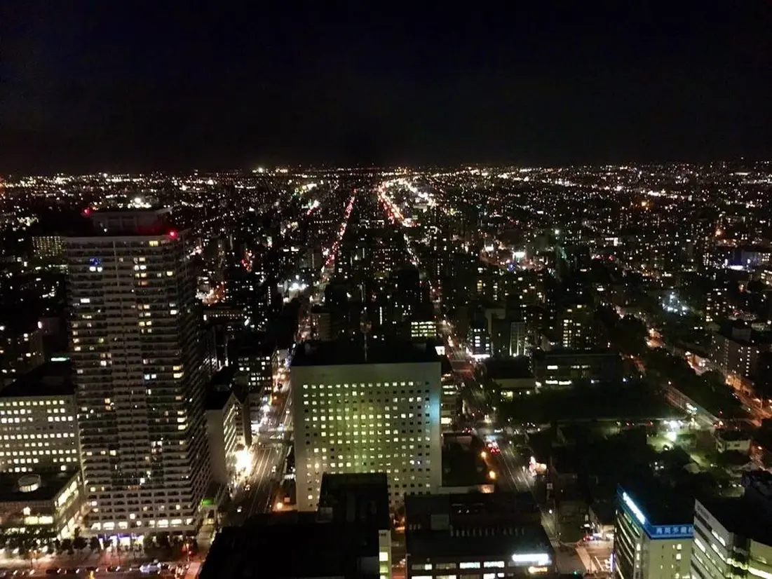 JRタワー展望台からの夜景