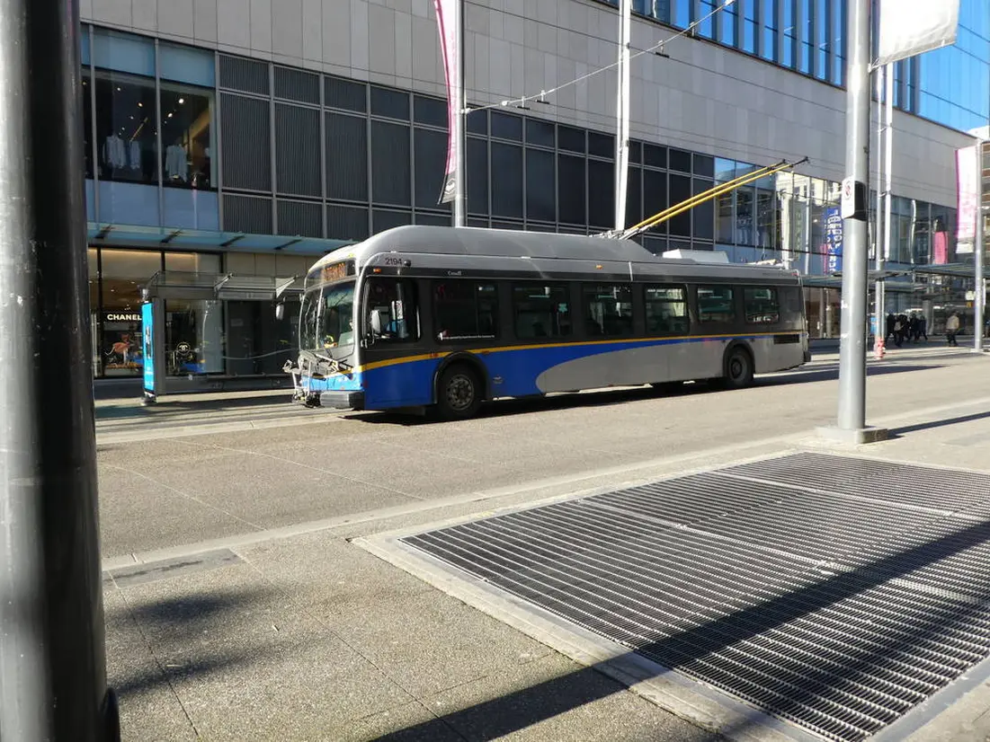 バンクーバーの市バス