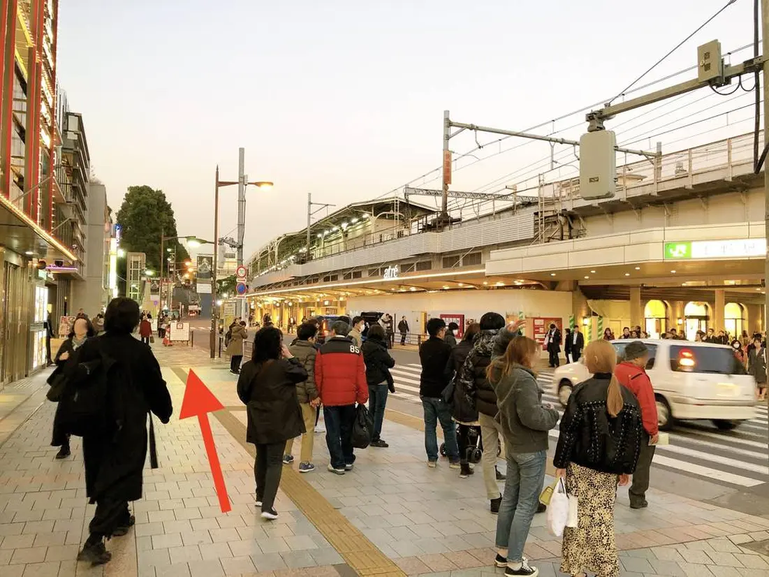 京成上野駅周辺