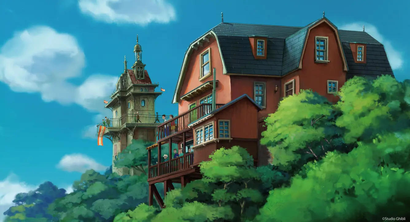青春の丘エリア (c) Studio Ghibli