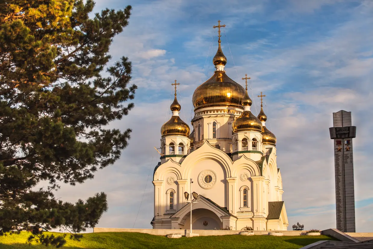 救世主の変容大聖堂 ハバロフスク
