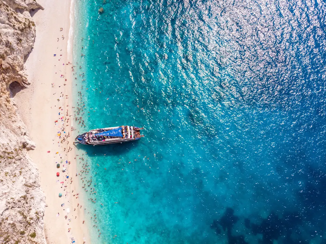 地中海のビーチ イメージ