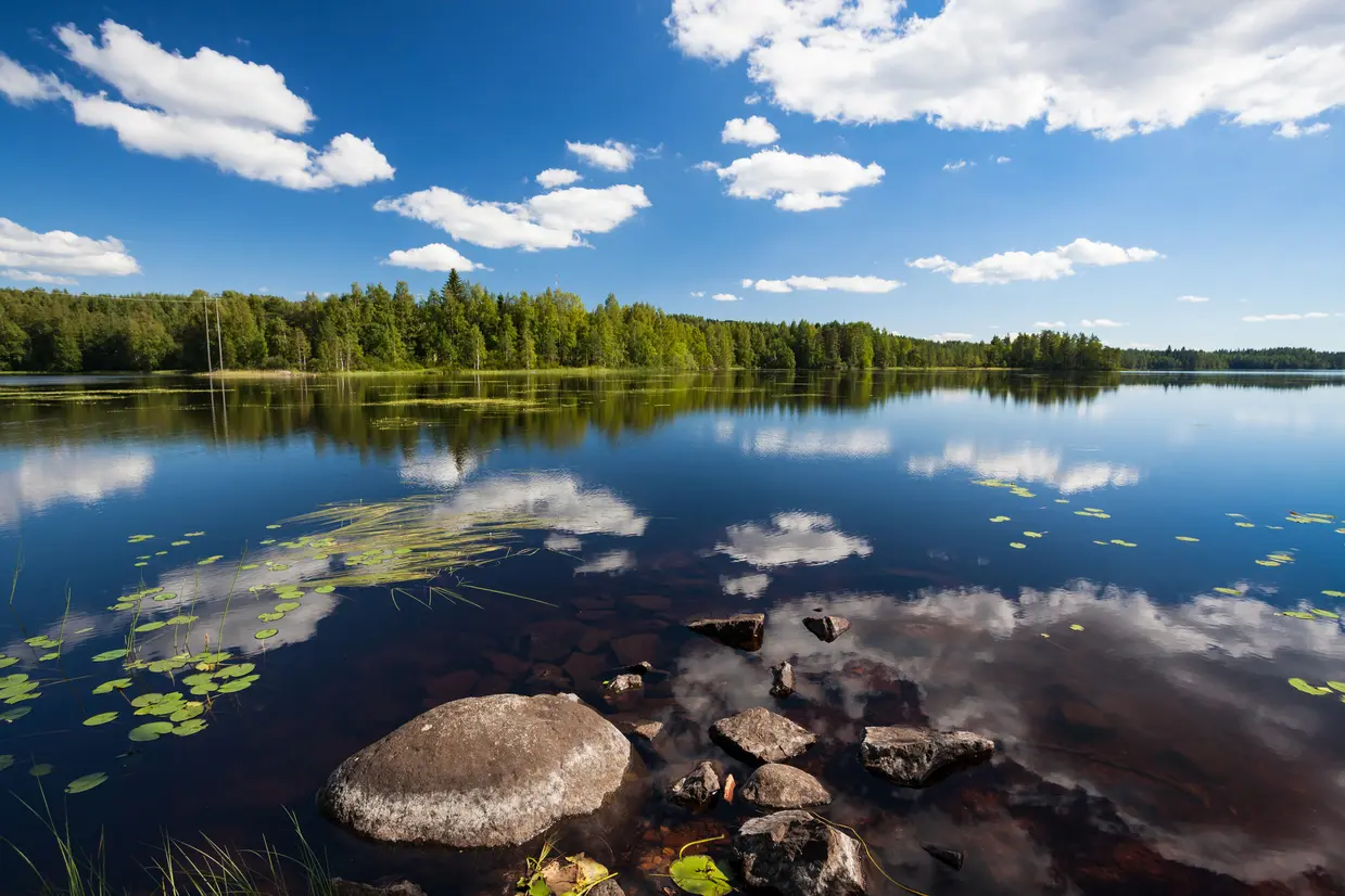 フィンランドの湖水地方