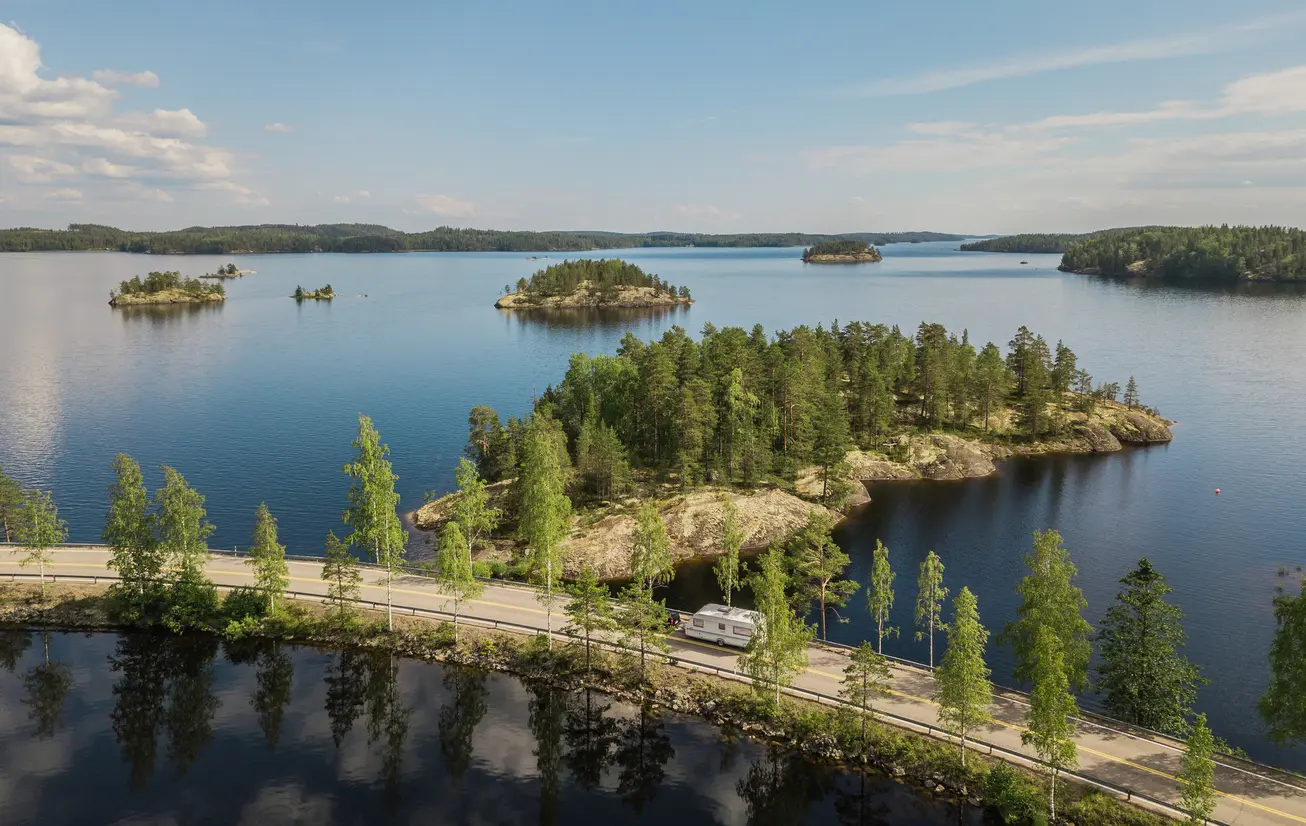 フィンランドの湖水地方