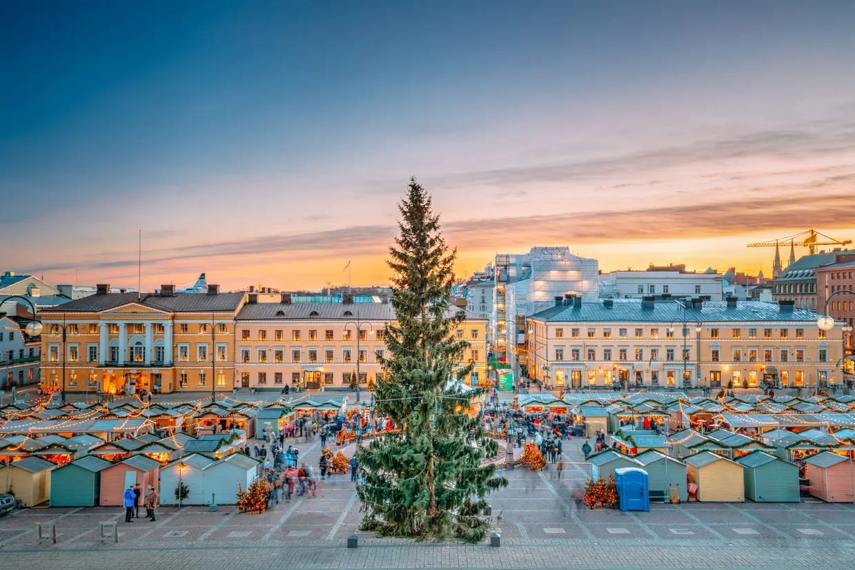 ヘルシンキのクリスマスマーケット