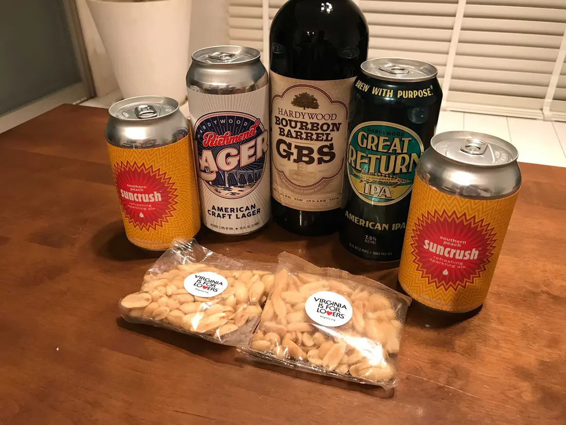 お送りいただいたビール