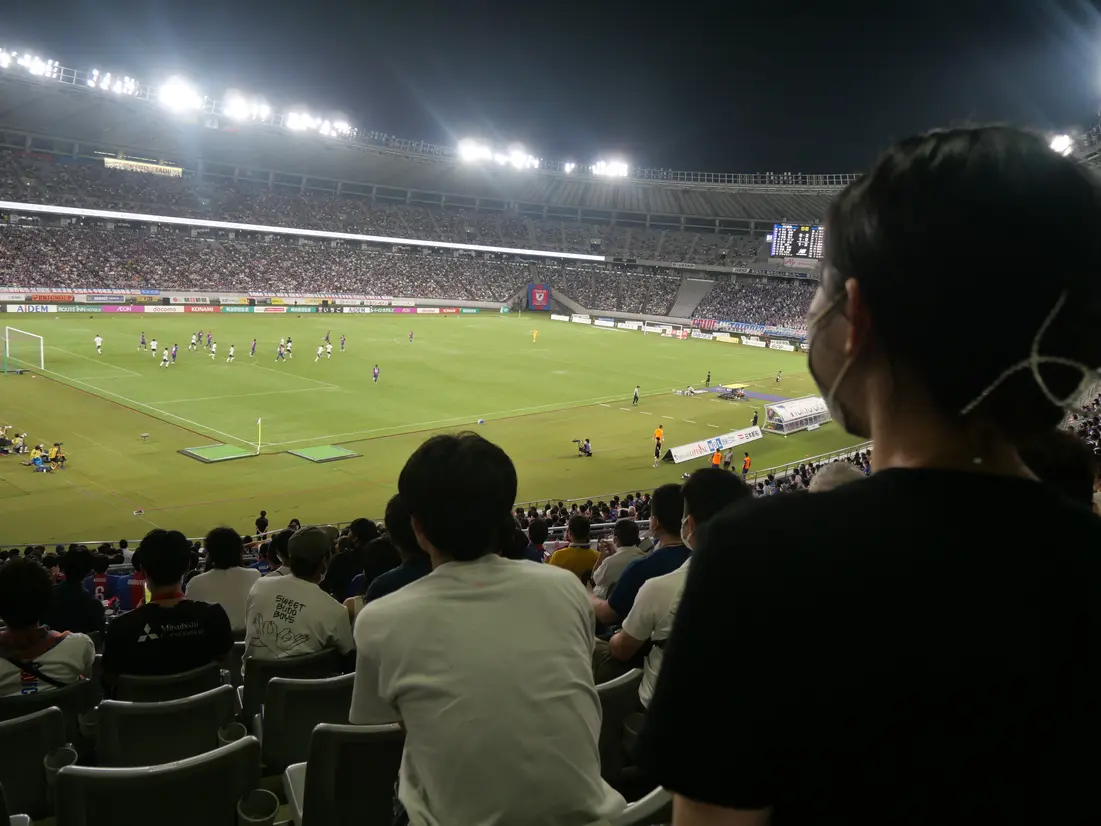 結構グラウンド近かった