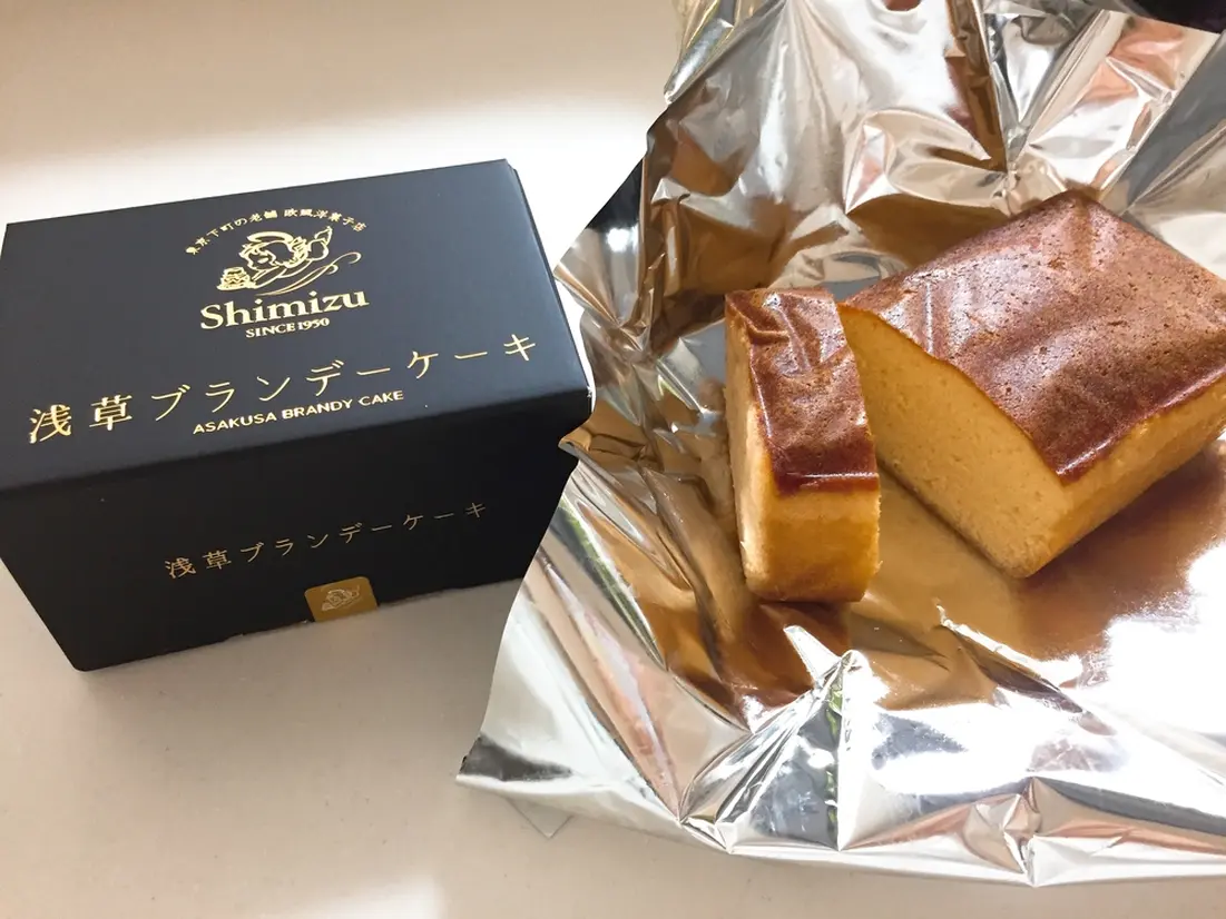 欧風洋菓子店SHIMIZU 「浅草ブランデーケーキ」