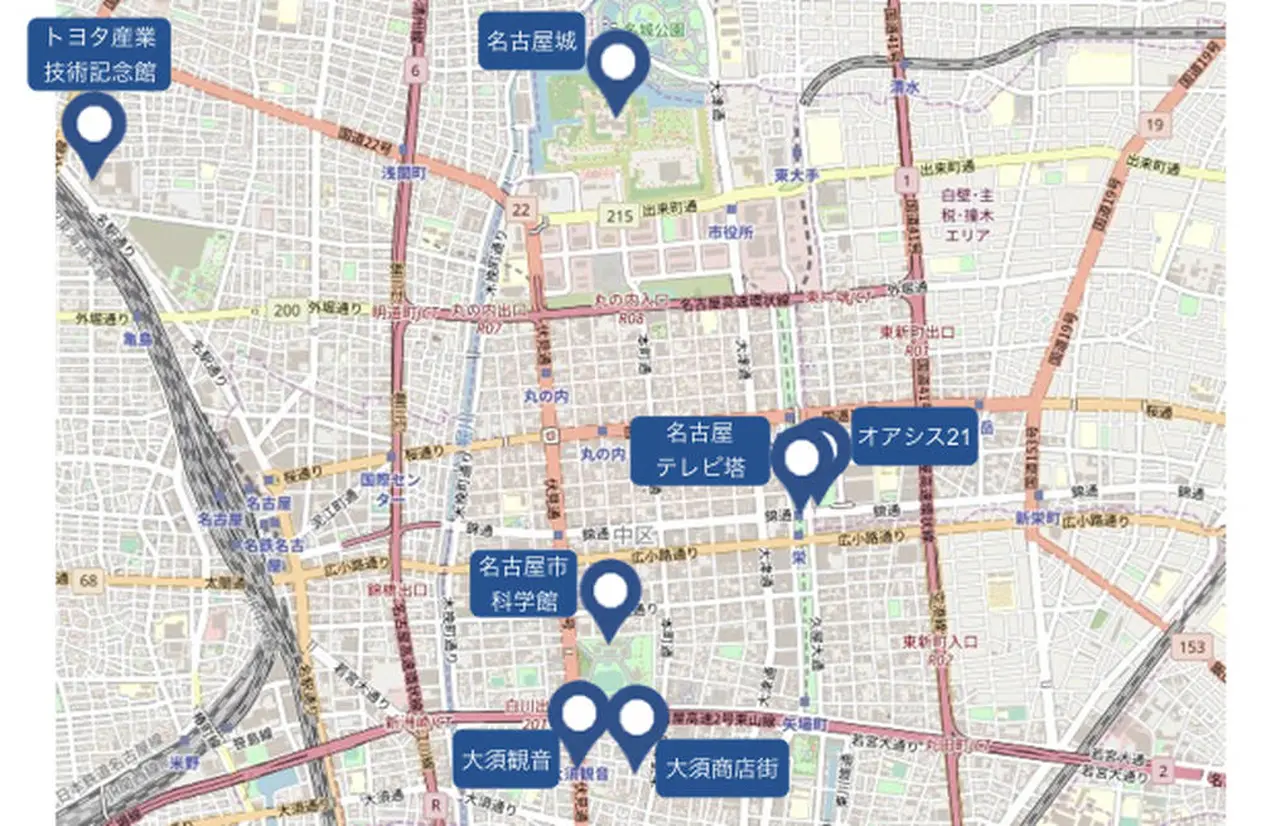 愛知県のおでかけ 観光マップ 地図から名所や周辺おすすめ情報を探そう Holiday ホリデー