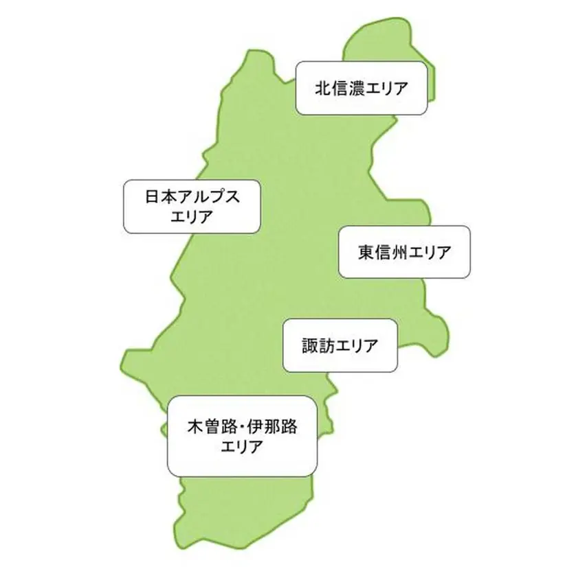 長野県のおでかけ 観光マップ 地図から名所や周辺おすすめ情報を探