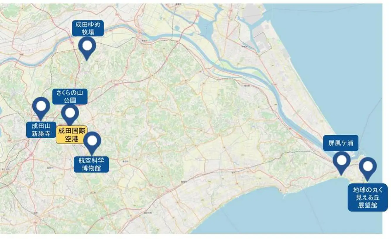 千葉県のおでかけ 観光マップ 地図から名所や周辺おすすめ情報を探そう Holiday ホリデー