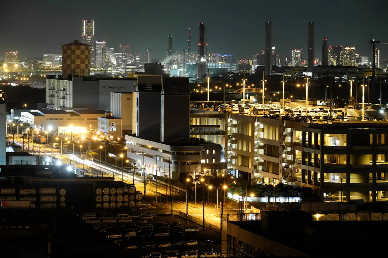 川崎マリエンから見える工場夜景