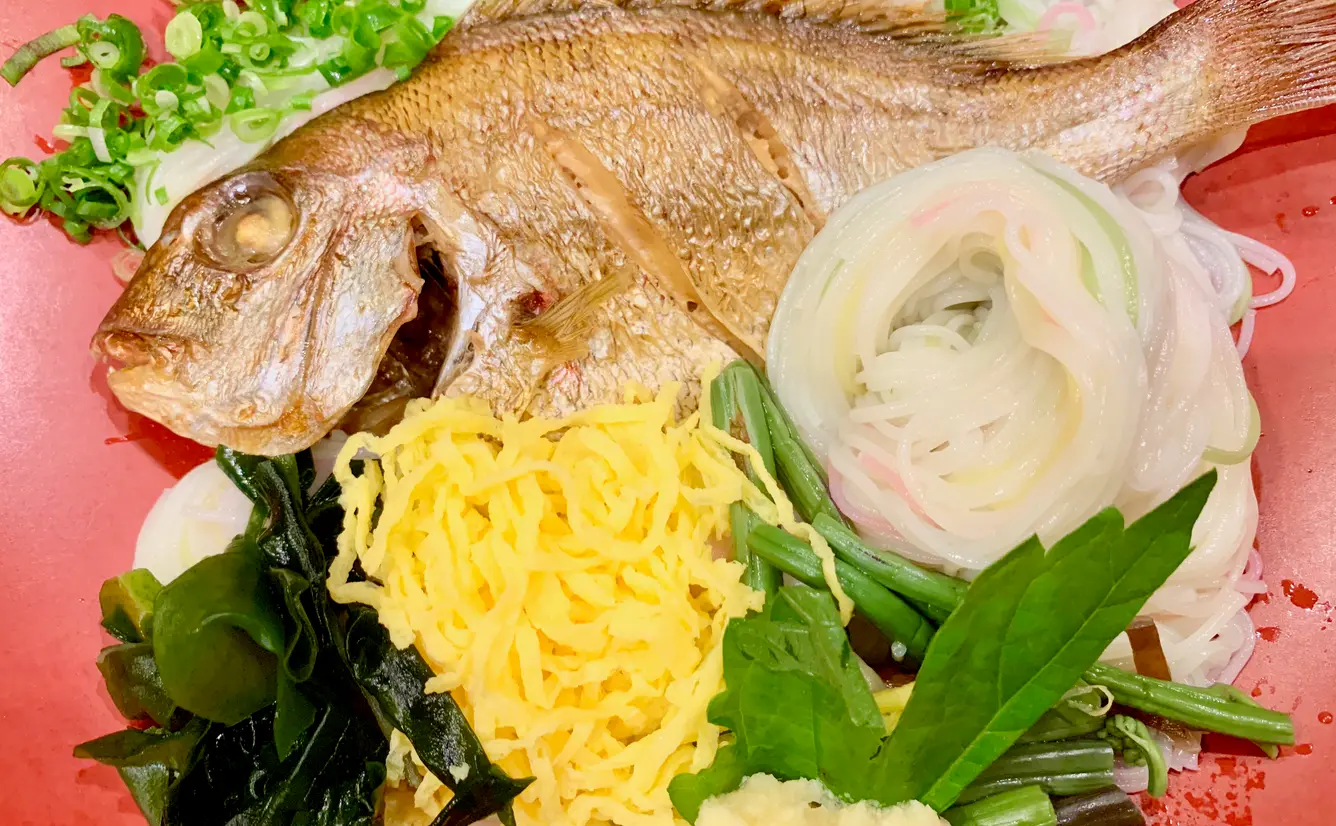 【鯛そうめん】愛媛の豪華な麺料理！鯛そうめんをご紹介のカバー画像