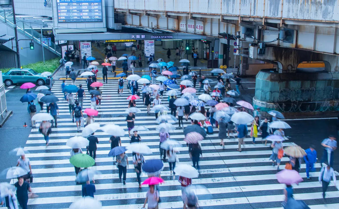 大阪 雨 観光