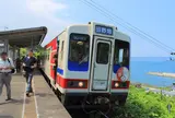 おら、北鉄に乗って浄土ヶ浜に行くさ！