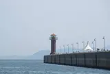 高松港玉藻防波堤灯台(赤灯台)