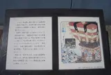 坐摩神社の夏祭りの様子・浪速区の歴史碑