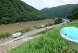 最上川舟下り義経ロマン観光 仙人堂の渡し 高屋乗船場