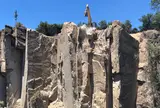 石切りの渓谷展望台