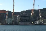 【船から】三菱長崎造船所第二ドック