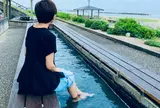 足湯「日本海」