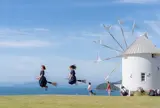 オリーブ公園 ギリシャ風車