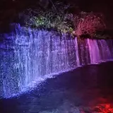 「白糸の滝真冬のライトアップ」開催！軽井沢の大自然を夜も堪能