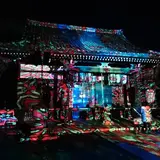 飛鳥時代創建の寺院が万華鏡のような光に彩られる！「デジタルカケジクin 嵐山・法輪寺」開催