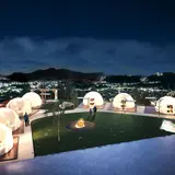 温泉大浴場付き絶景グランピング「GLAMP DOME-グランドーム-神戸天空」8月7日オープン！