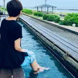 足湯「日本海」