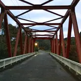 養老渓谷にかかる橋