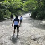 カムイワッカの湯の滝
