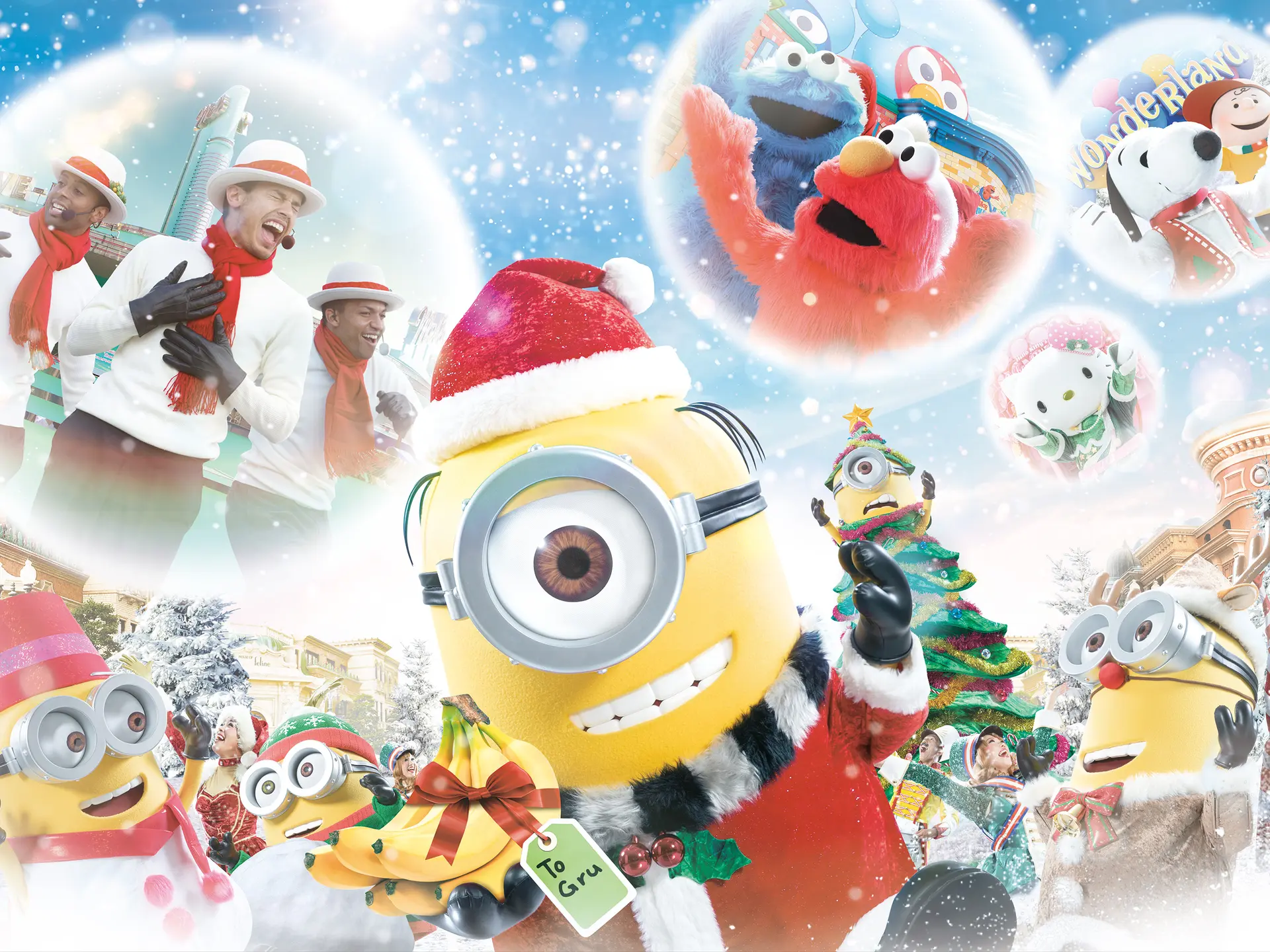 Usj で冬のスペシャルプログラムを開催 ワクワクドキドキあふれるパークを心の底から楽しもう Holiday ホリデー