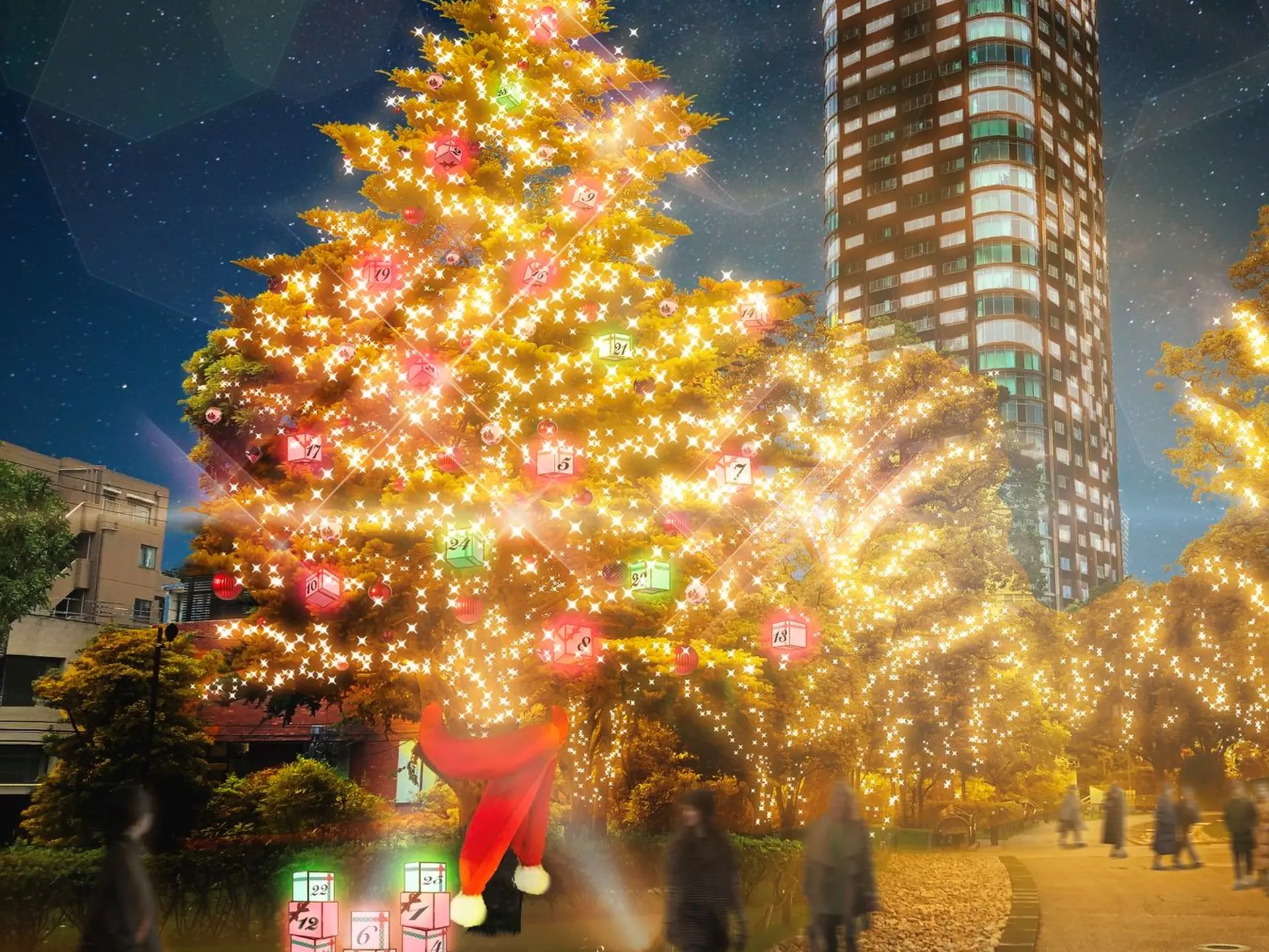 いろんなクリスマスツリーを鑑賞できるイベントが東京ミッドタウンで開催 自宅で楽しめるコンテンツも Holiday ホリデー