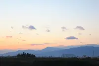 長良川堤防から見た伊吹山の写真・動画_image_106673