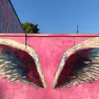 天使の羽壁画の写真・動画_image_171115