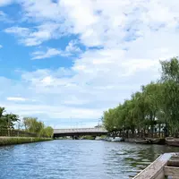 水郷潮来あやめ園ろ舟乗り場の写真・動画_image_436223