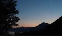 雨ノ日と夕焼けの写真・動画_image_1133633