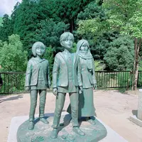 日田 進撃の巨人 大山ダム銅像の写真・動画_image_1621219
