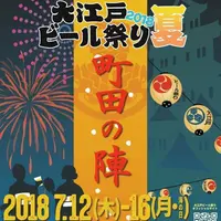 『大江戸ビール祭り2018夏』ポスター画像
