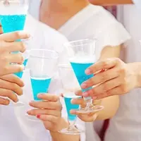 東京スパフェスイメージ　ブルースパークリング乾杯