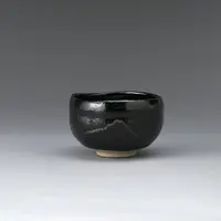 【金沢市/古美術 御倉】 大樋焼 黒茶碗　10代 大樋長左衛門 共箱（大樋陶冶斎作）<現品限り> 507,600円（税込）