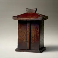 厨子 駿河(静岡) 江戸時代 19 世紀 〈日本民藝館蔵〉