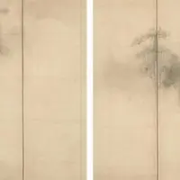 「国宝　松林図屏風」長谷川等伯筆　安土桃山時代・16世紀