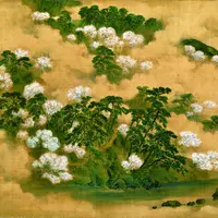 「嵐山春景」